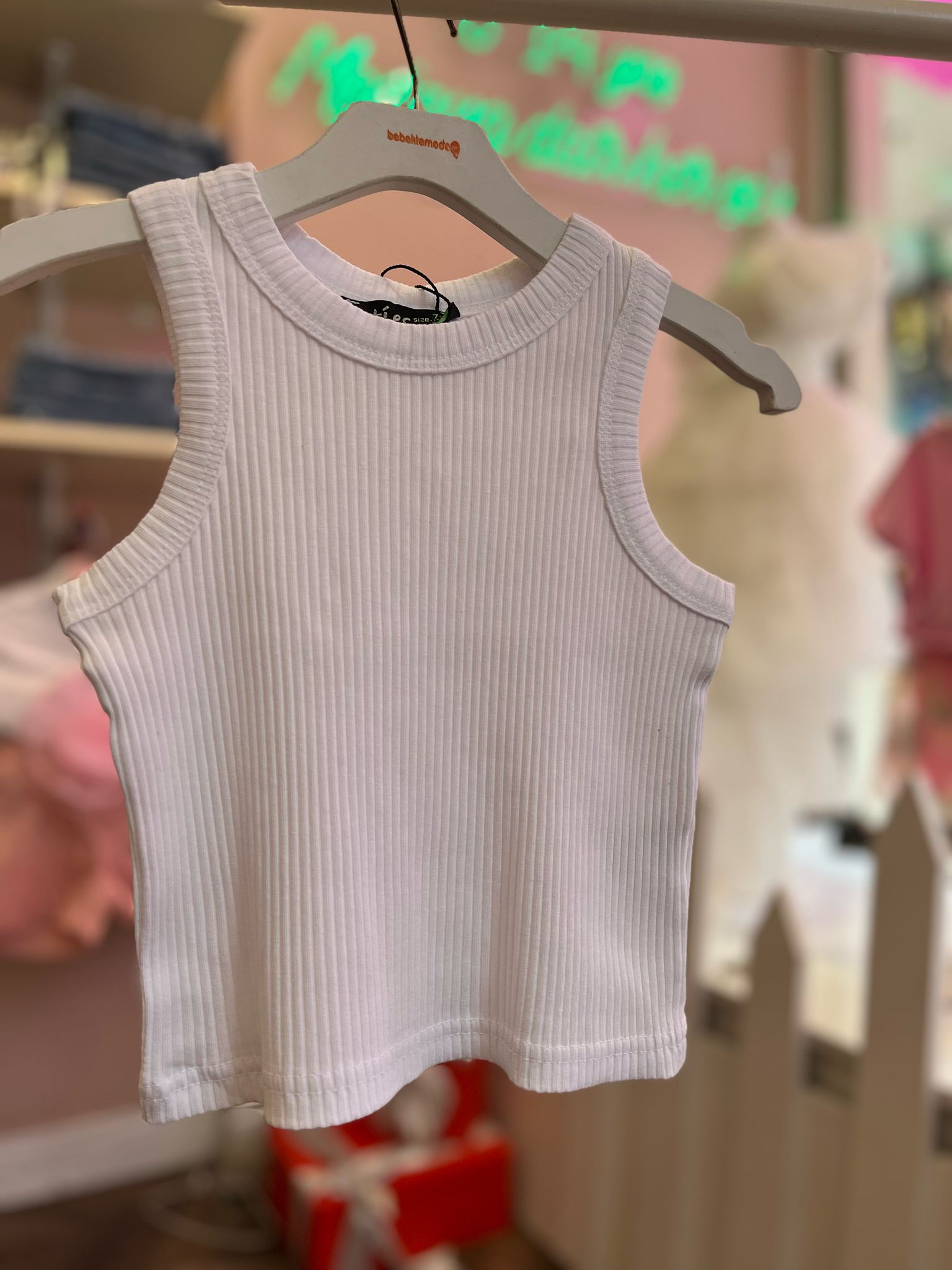 KAŞKORSE CROP Beyaz