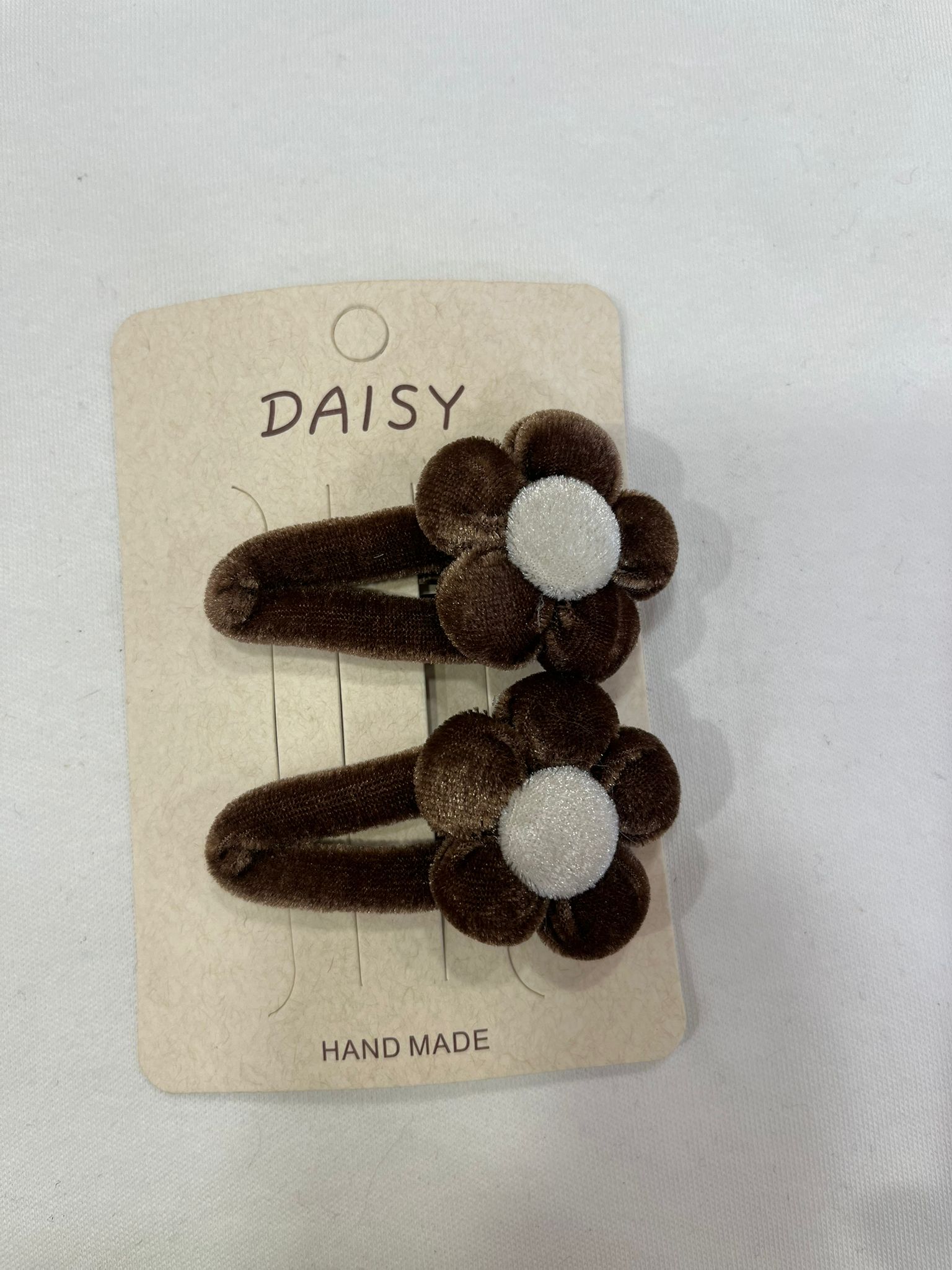 PAPATYA ŞEKİLLİ ÇITÇIT TOKA Kahverengi