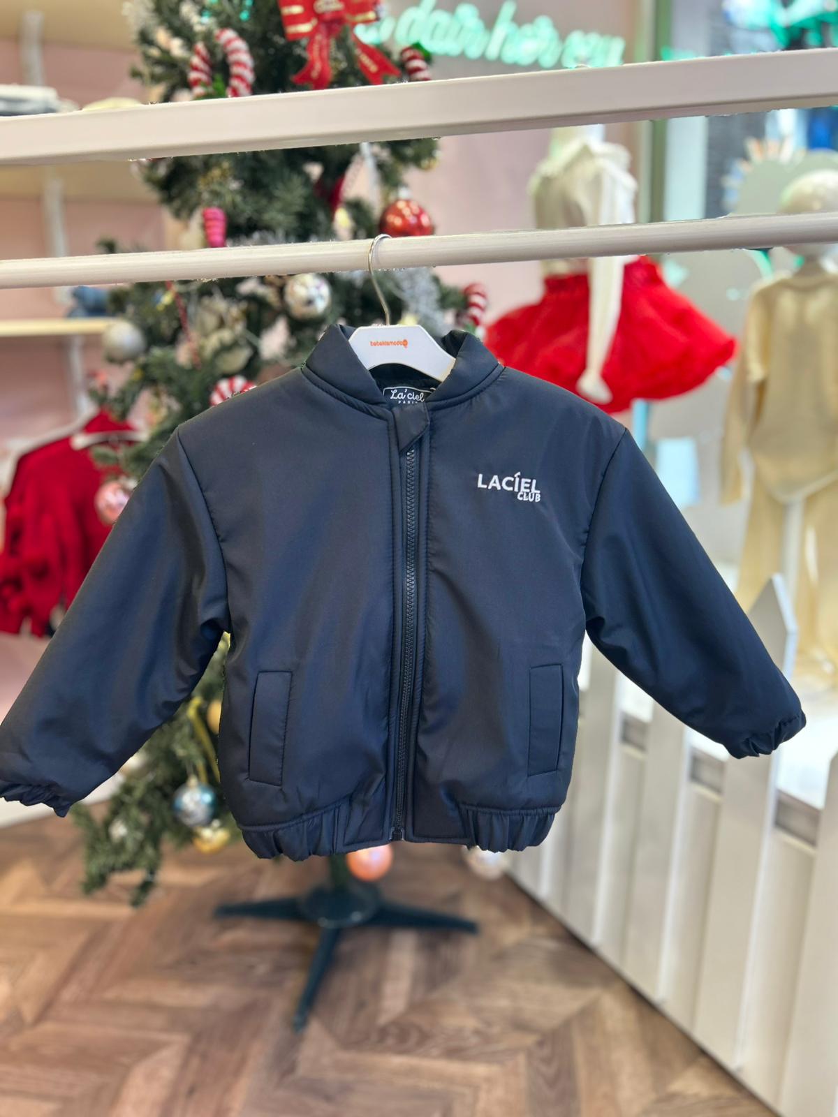 FERMUARLI BOMBER MONT Siyah