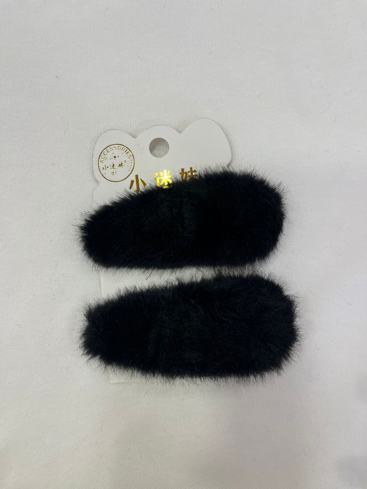 PELUŞ ÇITÇIT TOKA Siyah