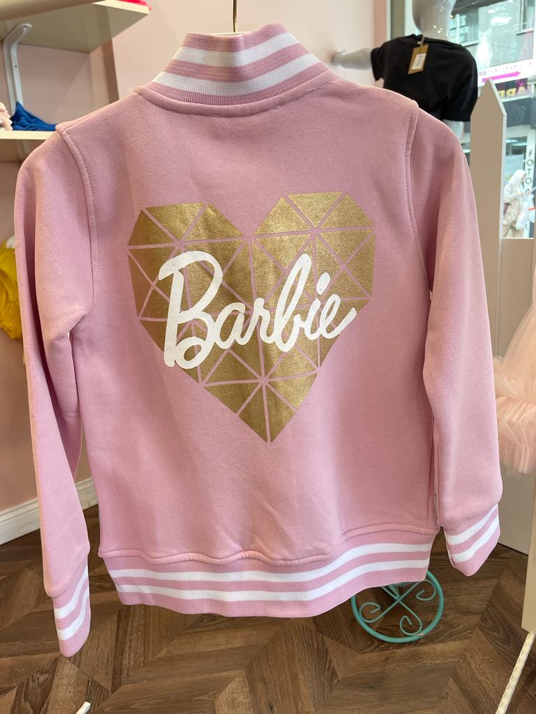 Barbie Silüetli Kolej Ceket Lila