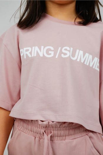 Pudra Spring/Summer Tişörtlü İkili Takım